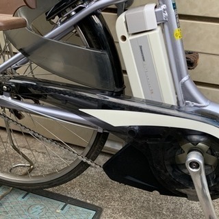 チャイルドシート付き ヤマハ PAS ナチュラＬ モーターやスイッチパネルなど新品に交換済み チャイルドシートが要らなければ値引き可の画像