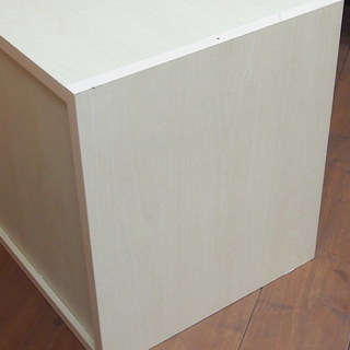 ミニカラーBOX　ベージュ　丈夫です＾＾　縦40x横40x45高さ