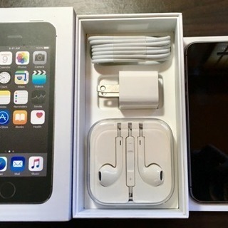 【未使用】 iPhone 5s Space Gray 16GB au