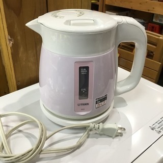 #2193 タイガー 電気ケトル わく子 ピンク PCF-A080-PFの画像
