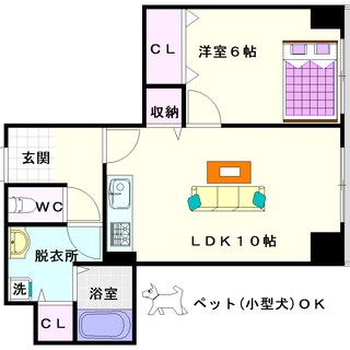 【オークダイト】2号タイプ！1ＬＤＫタイプ！ペットＯＫですね☆