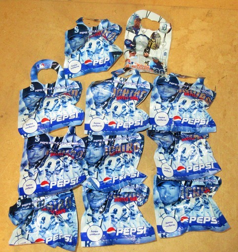 ☆PEPSI BOTTLE CAP ICHIRO COLLECTION ペプシ・ボトルキャップ・イチロー・コレクション◆メジャーリーグ系おまけ付き