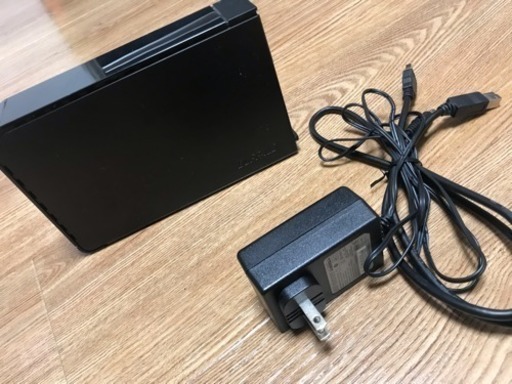 外付けHDD 720時間録画可能