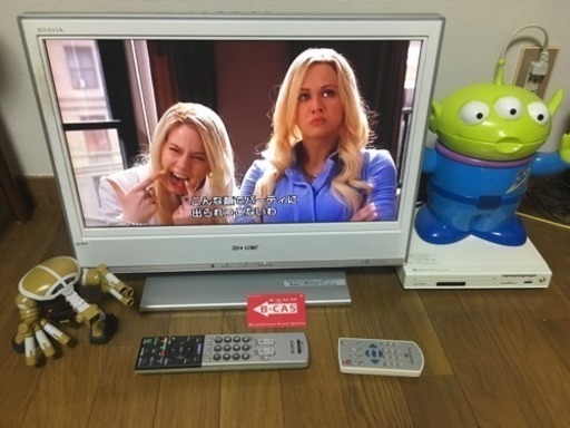 SONYテレビ、DVDプレイヤーセット