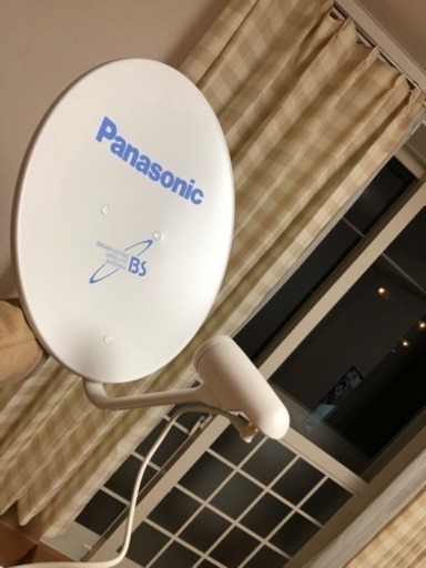 [ほぼ新品]BSアンテナ、5mケーブル