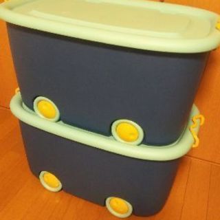 ニトリ　おもちゃ箱　収納ケース2個セット