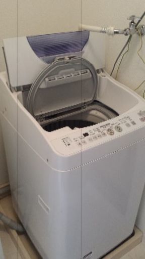 シャープ5.5㎏洗濯機　ES-TG55L