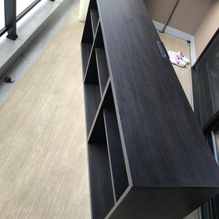 IKEA BESTÅ テレビ台 ブラックブラウン 180x40x64 cmの画像