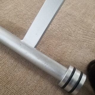 昇降式テーブル　ガラス面保護ビニールマット付の画像