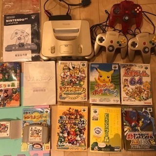 ニンテンドー64&ソフト&攻略本