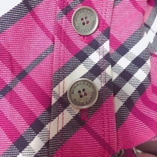 バーバリーブルーレーベル ワンピース クレストブリッジ マッキントッシュ の画像