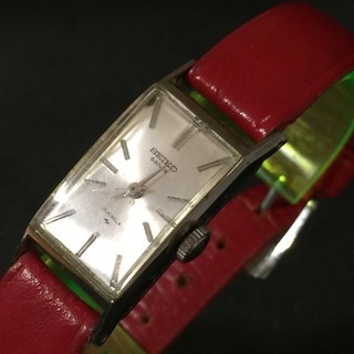 SEIKO セイコー サルビア レディース 手巻時計 昭和レトロ...