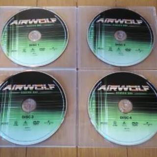 超音速攻撃ヘリ　エアーウルフ　シーズン１　DVD4枚組の画像