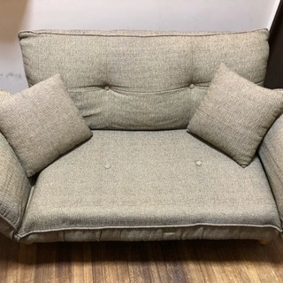 お譲りする方決まりました。リクライニングカウチソファー