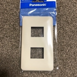 10個入りコンセントプレート 2個口 新品 未開封