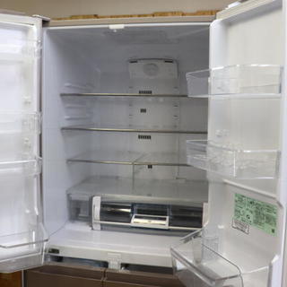 美品 HITACHI 日立 冷凍 冷蔵庫 R-G4800F ( XN ) 475L 6ドア 2015年製