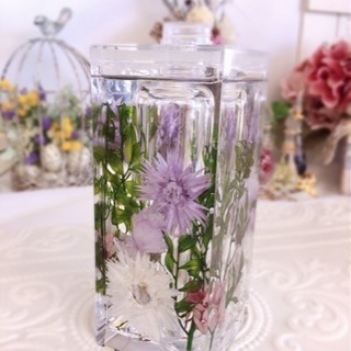 ハーバリウムディスペンサーフリーレッスン 埼玉県川越市の画像