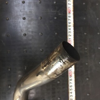 モンキー用  ステンマフラー  径  38mm  中古の画像
