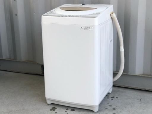 格安で！東芝 洗濯機◇5㎏◇2015年製◇AW-5G2◇パワフル浸透洗浄◇温度センサーでかしこく節約★JW-0013