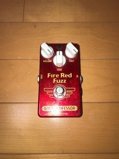 エフェクター、PA機器 mad professor fire red fuzz