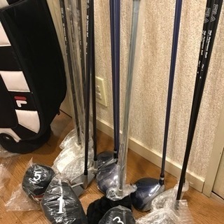 最終値下げ 新品未使用 FILA ゴルフセット レディース ゴルフクラブの画像