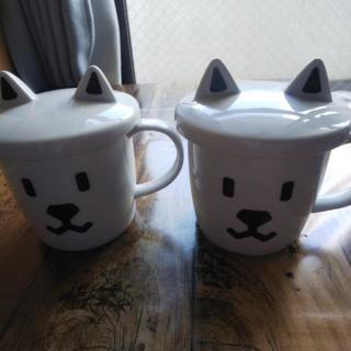 お父さん犬   マグカップ  ２つ