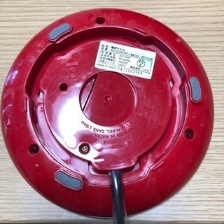 赤いケトル 容量1.2ℓの画像