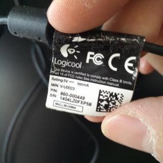 logicoolウェブカメラの画像