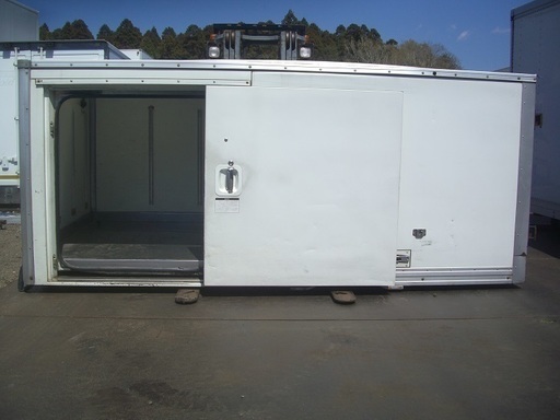 ♪千BE41♪物置♪コンテナ♪スライドドア付♪激安♪アルミ箱♪