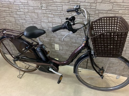 新生活応援SALE  東京23区配達無料  新基準  ヤマハ パスナチュラ 8.9Ah リチウム 電動自転車 中古 26インチ！！