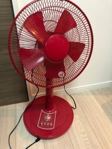 扇風機 赤