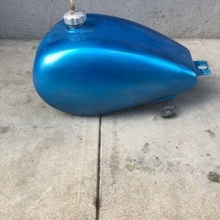 tw200  アルミタンクの画像