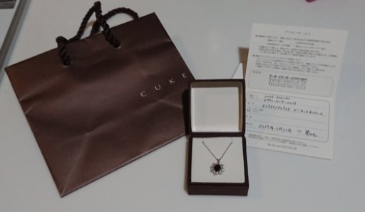 新品未使用❗️ガーネット ネックレス