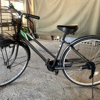 27インチのシティサイクル（自転車）