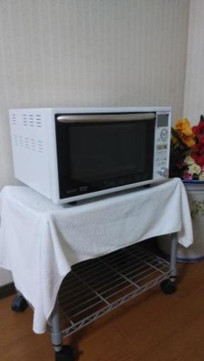 綺麗なSHARPオーブンレンジです！