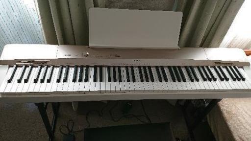 【美品】CASIO 電子ピアノ px160 シャンパンゴールド (Rolandヘッドホン付)