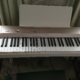 【美品】CASIO 電子ピアノ px160 シャンパンゴールド (Rolandヘッドホン付)