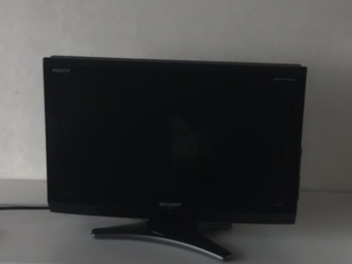SHARPテレビ ブラック