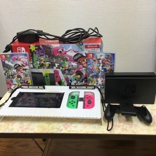 任天堂SWITCH Splatoon2 セット スマブラSPもおまけ