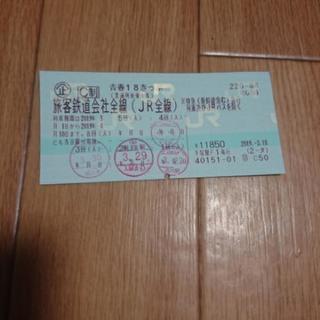 値下げ交渉可！青春18切符 1回分  ※4/10まで