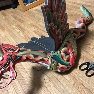 アジアン龍飾りの画像