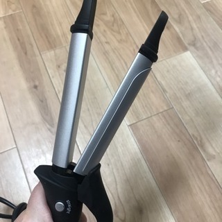 サロニア 2way ヘアアイロン コテ 32mmの画像