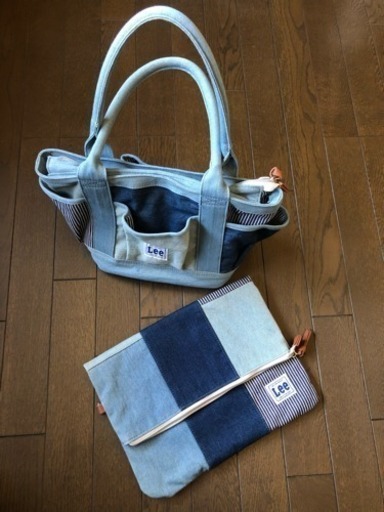 SALE！Lee 手さげ&クラッチバッグ2点セット お洒落さん