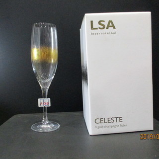 LSA　シャンパングラス4点セット！！
