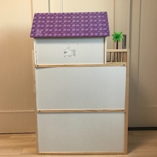 美品✨ドールハウス！3階建 大きな リカちゃん バービー人形にピッタリ！の画像