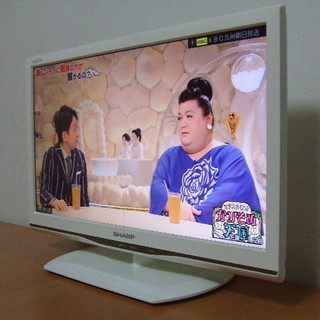 (受け渡し済)アクオス 2013年製 19型 HDTV・外付HDD対応・地上D・BS・CS・LED ハイビジョンテレビ シャープ アクオス 2013年製 19型 HDTV 外付HDD対応・地上D・BS・CS・LED