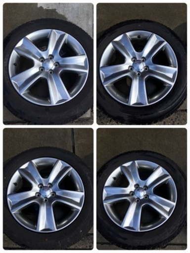 アウトバック(BPE)純正アルミ.タイヤセット