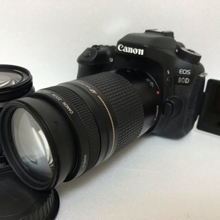 ❤️超人気❤️Canon EOS 80D❤️ダブルレンズセット