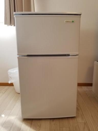 【値下げしました！】美品 ヤマダ電機 2017年製 90L 2ドア冷蔵庫 YRZ-C09B1\n