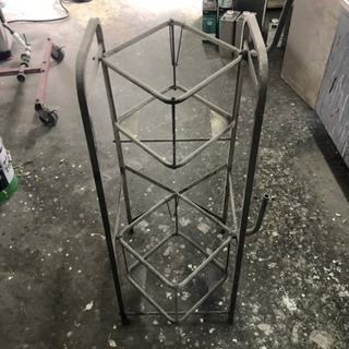 引取限定！一斗缶ホルダー！①